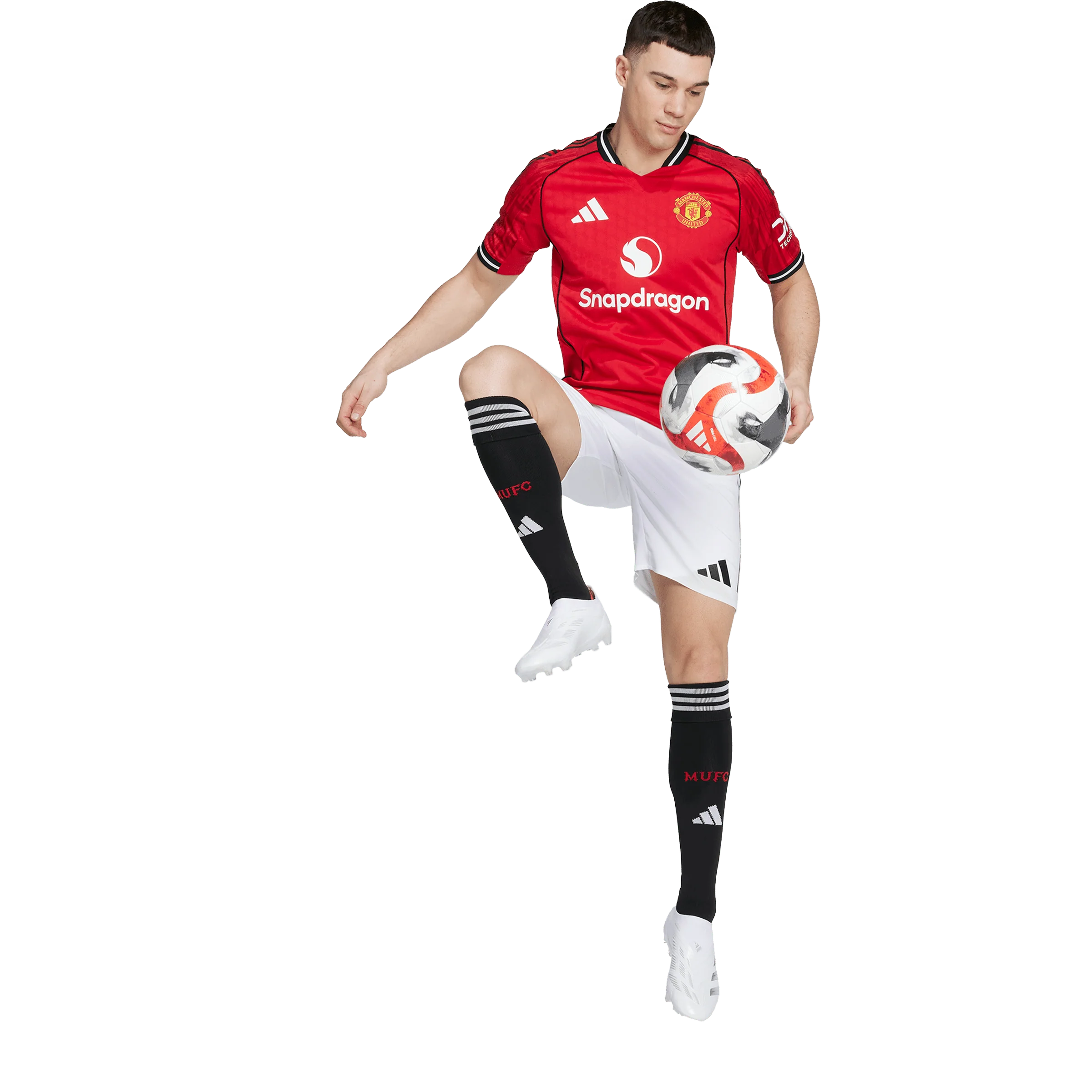 Manchester United 25/26 Home Authentic Jersey (JI7429) - Image 5