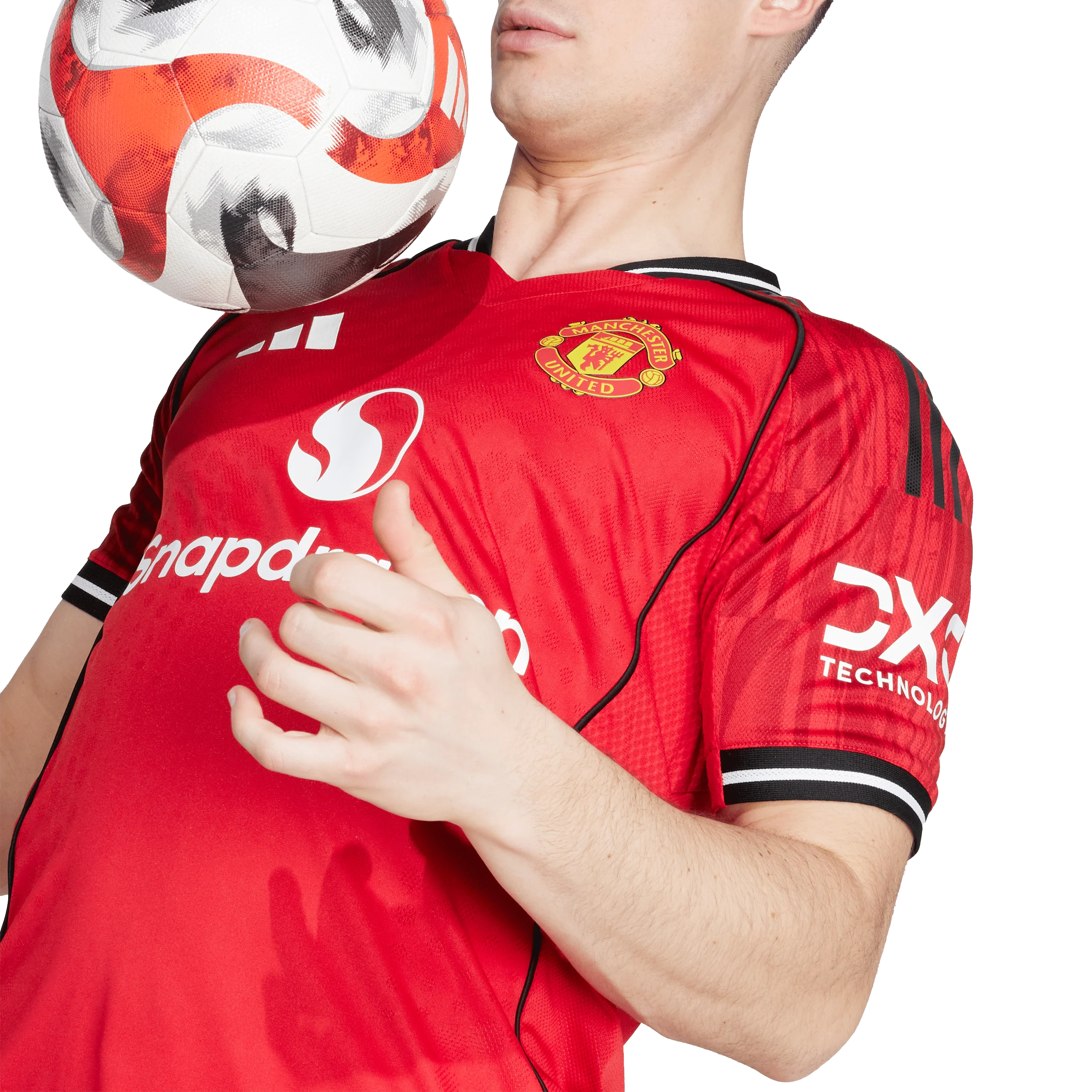 Manchester United 25/26 Home Authentic Jersey (JI7429) - Image 7