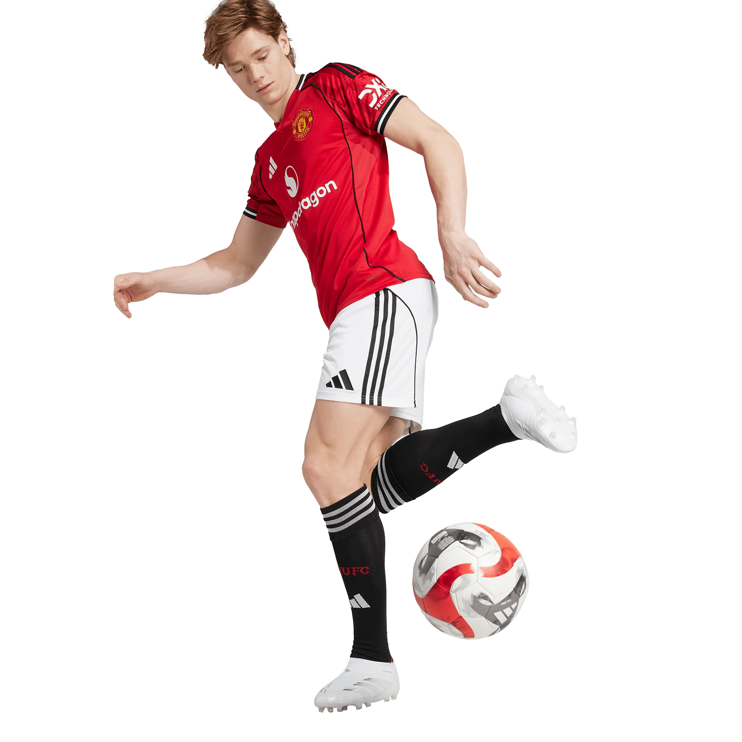 Manchester United 25/26 Home Shorts (JI7430) - Image 4