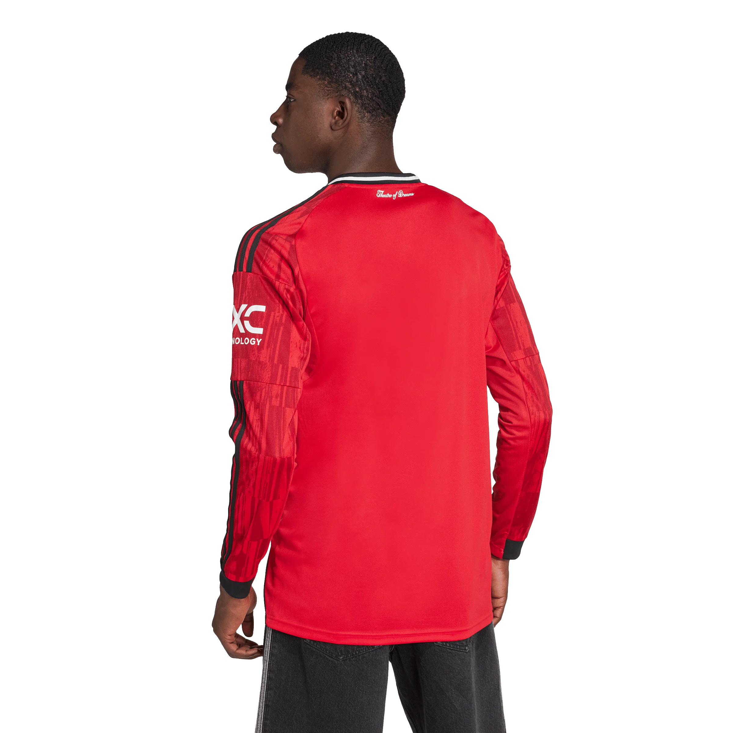 Manchester United 25/26 Long Sleeve Home Jersey (JP3037) - Image 4