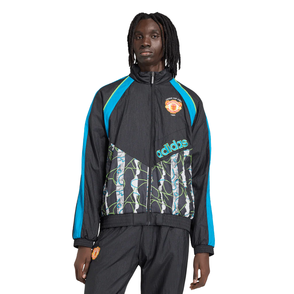 Manchester United 90/92 Woven Track Top (KD5815) - Image 2