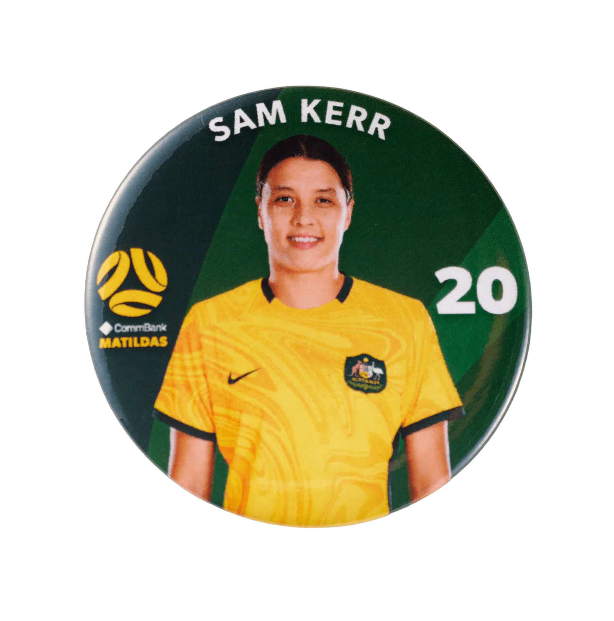 Matildas Player Badge Sam Kerr (FAMATILDASBADGEKERR)