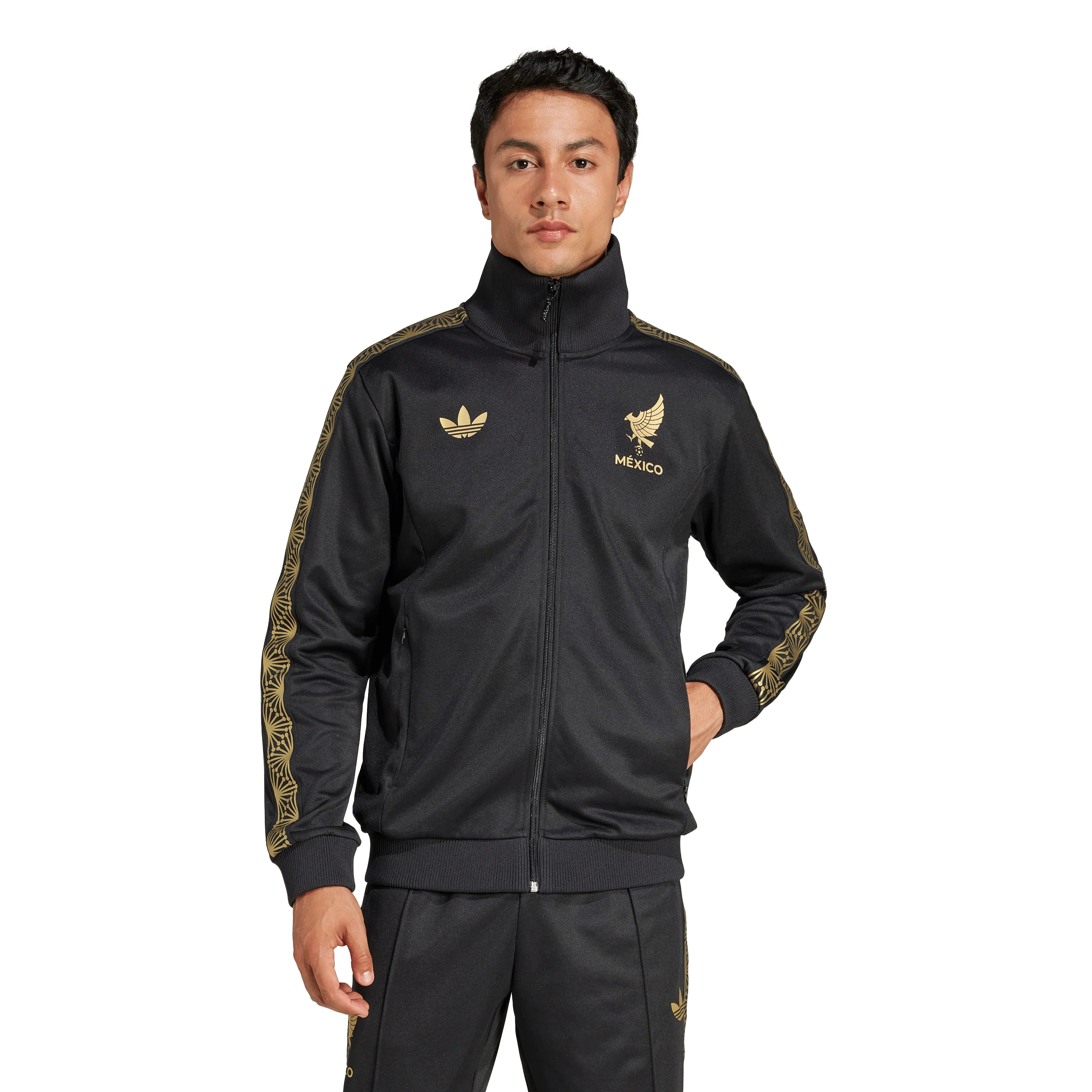 Mexico Gold Track Top (JE5335) - Image 3