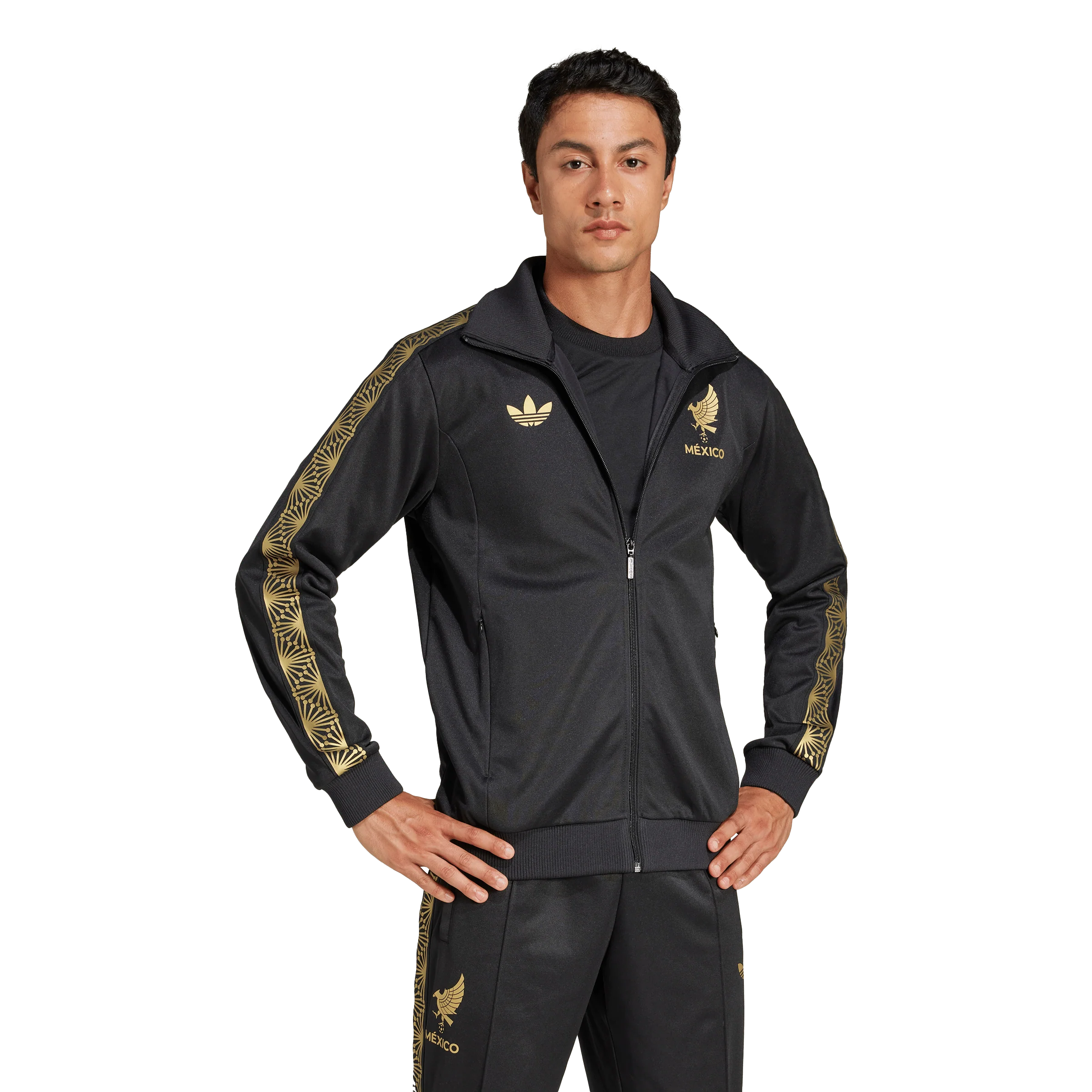 Mexico Gold Track Top (JE5335) - Image 5