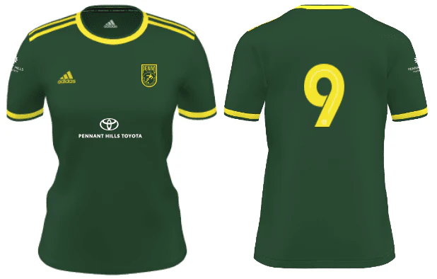 Mi Competition 21 Jersey Women Pennant Hills FC (GK6319-GREEY-PHFC)