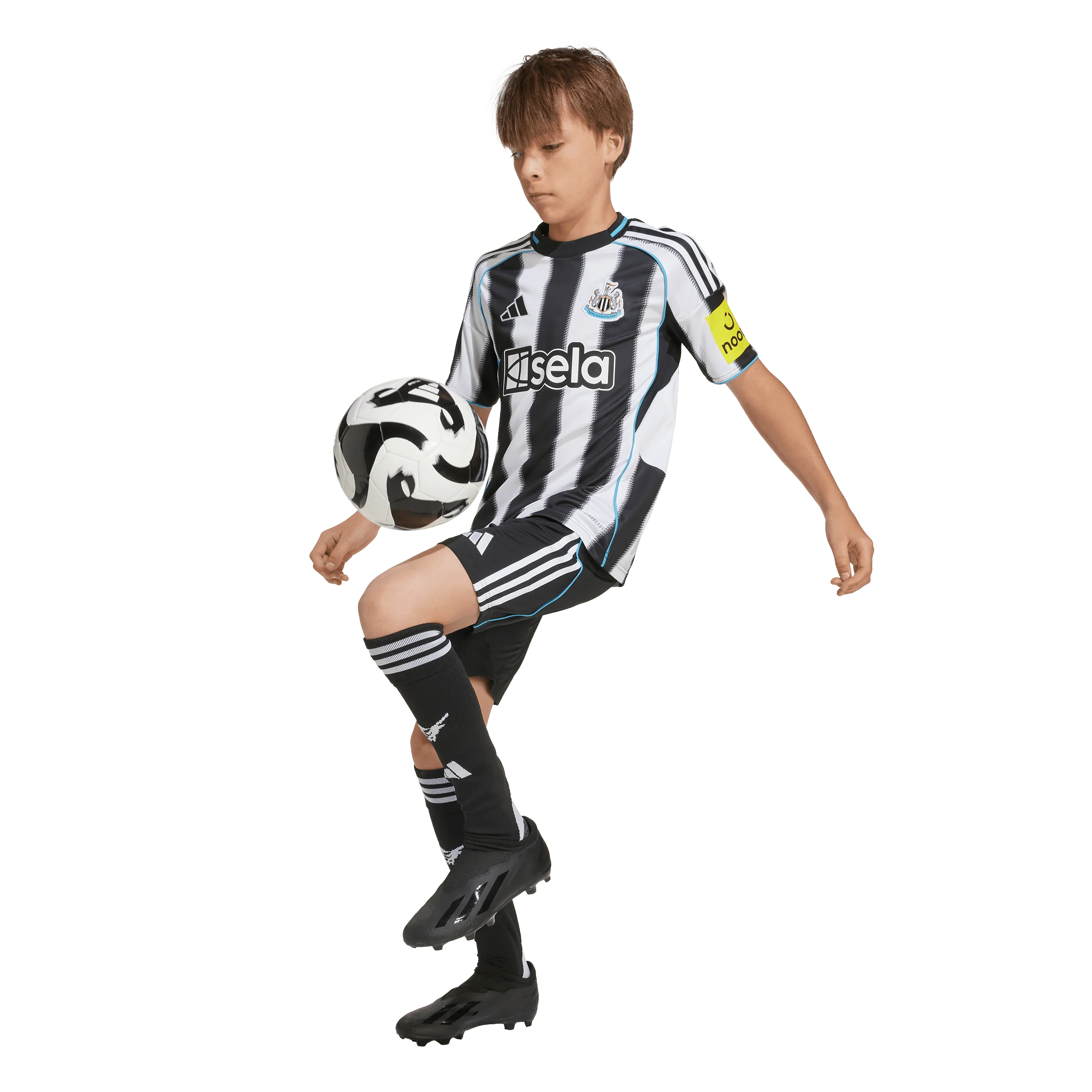 Newcastle United FC 25/26 Home Youth Jersey (JJ2252) - Image 5