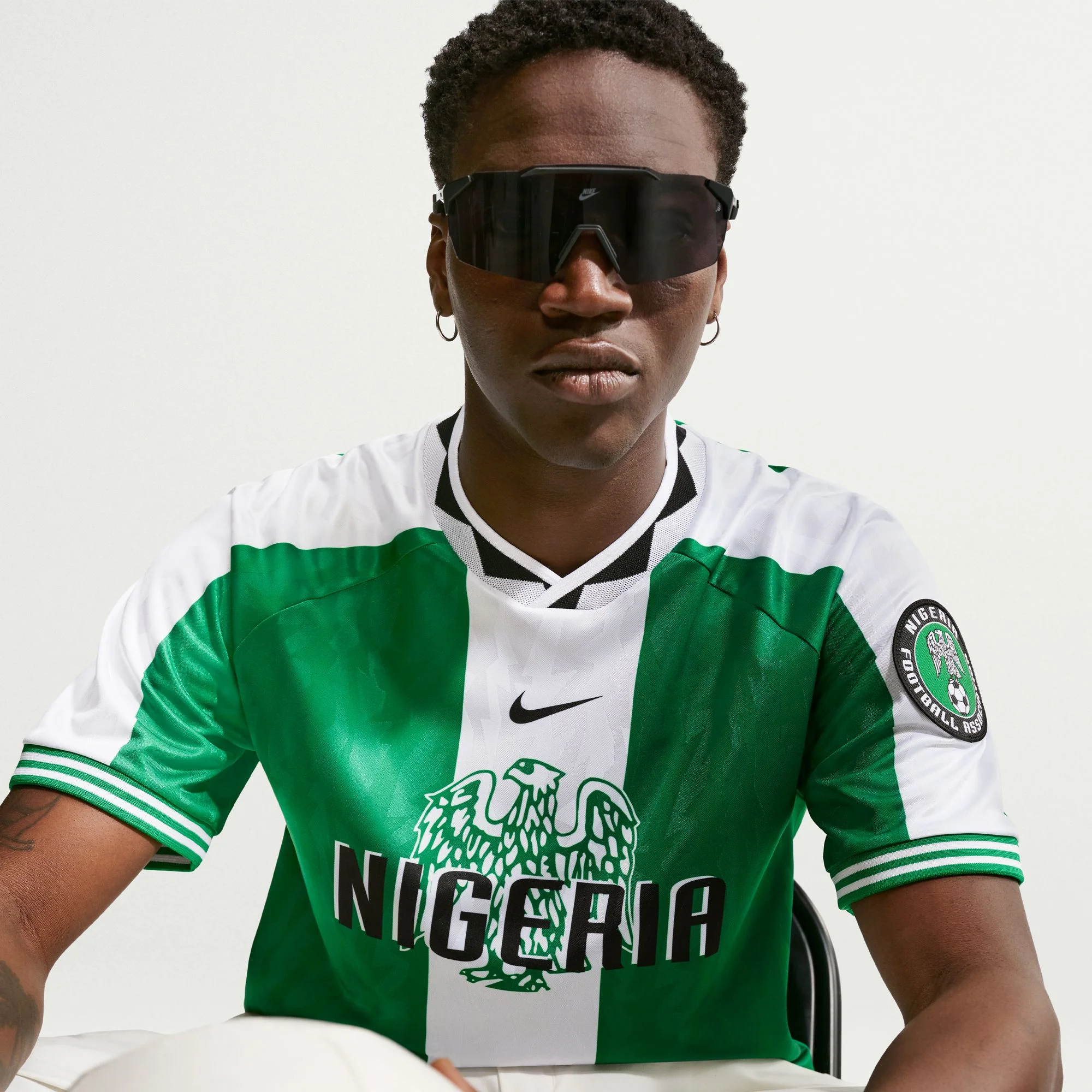 Nigeria 1996 Home Reissue Jersey (II6988-310) - Image 4