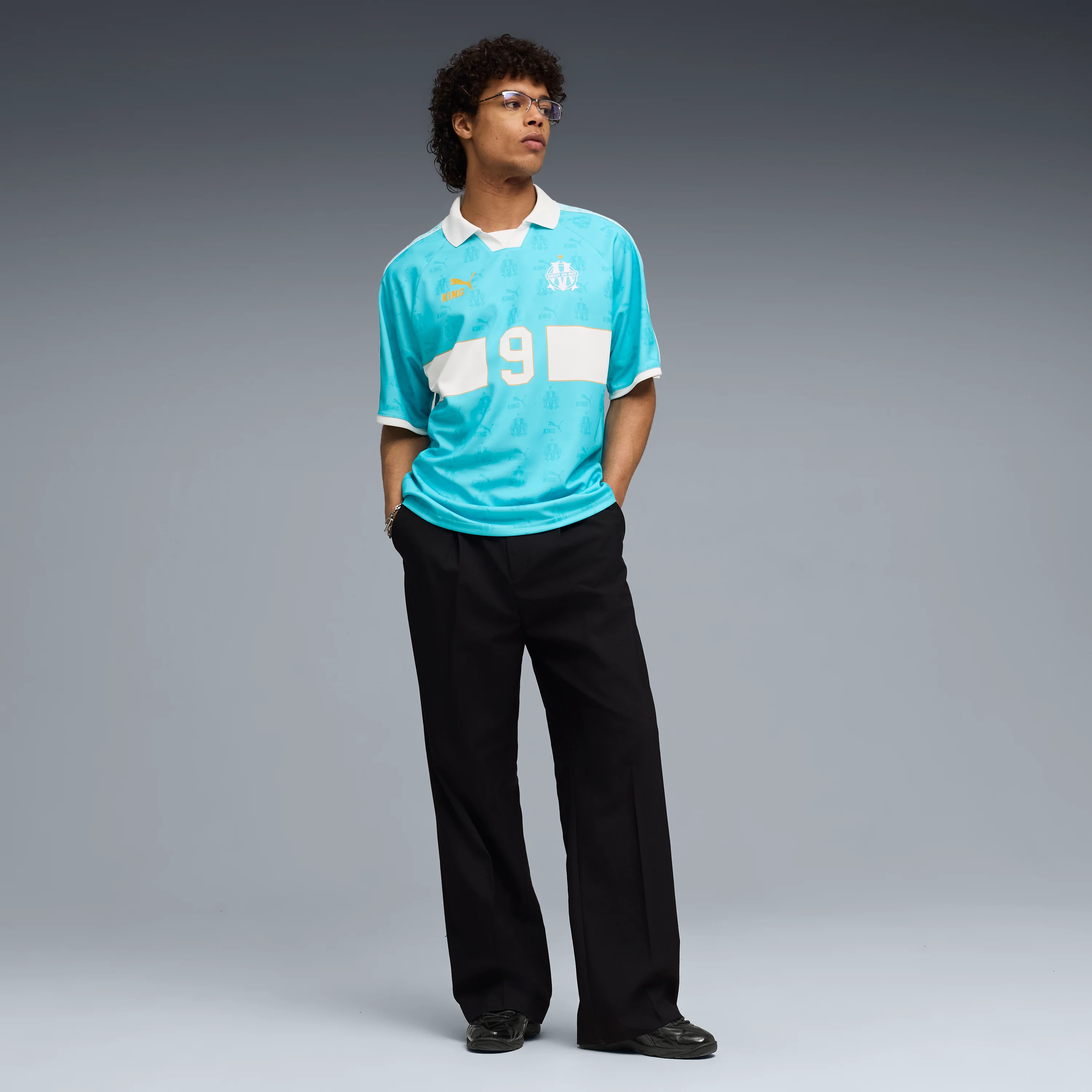 Olympique Marseille King Retro Jersey (78577728) - Image 4