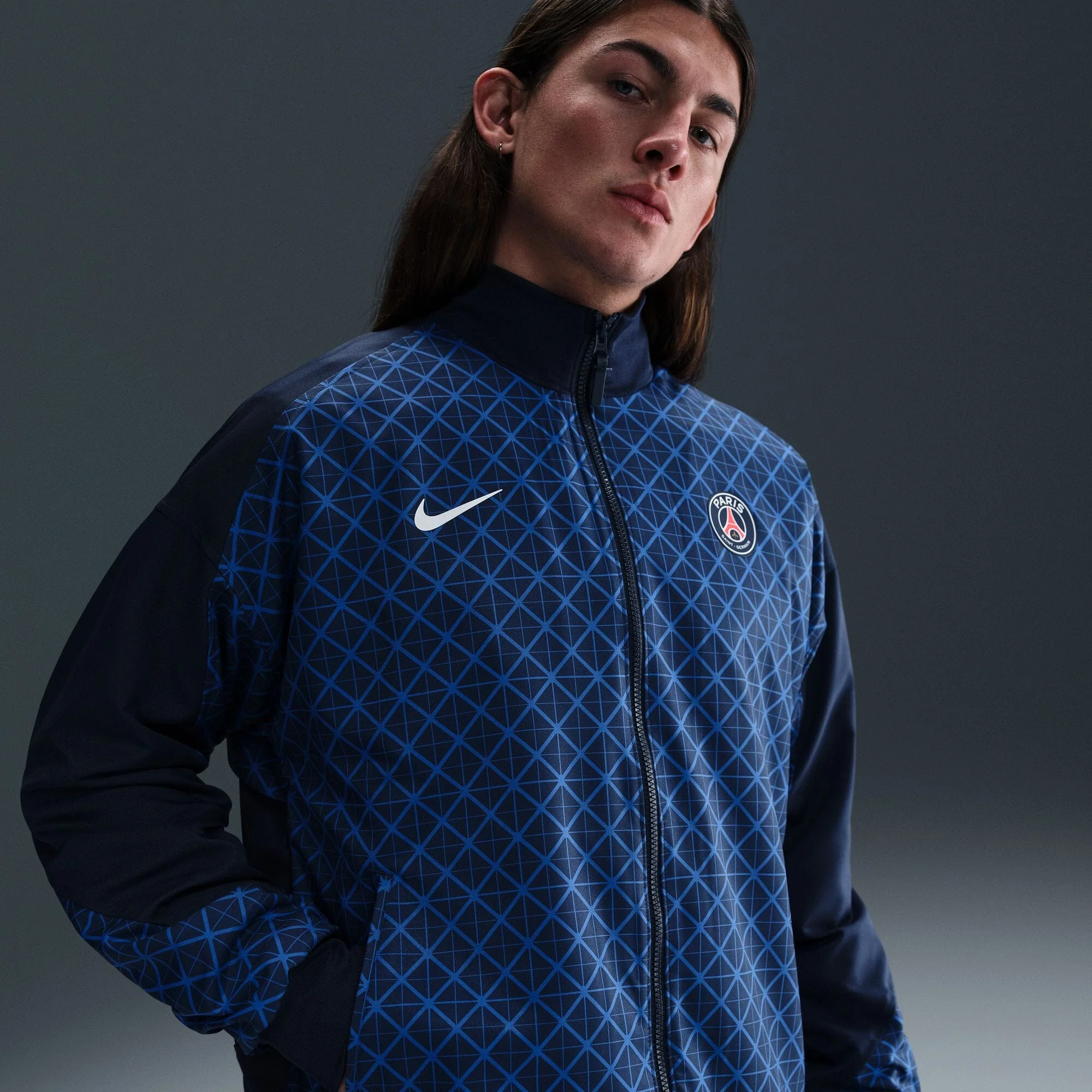 Paris Saint-Germain Strike Home Anthem Jacket (HJ6399-410) - Image 6