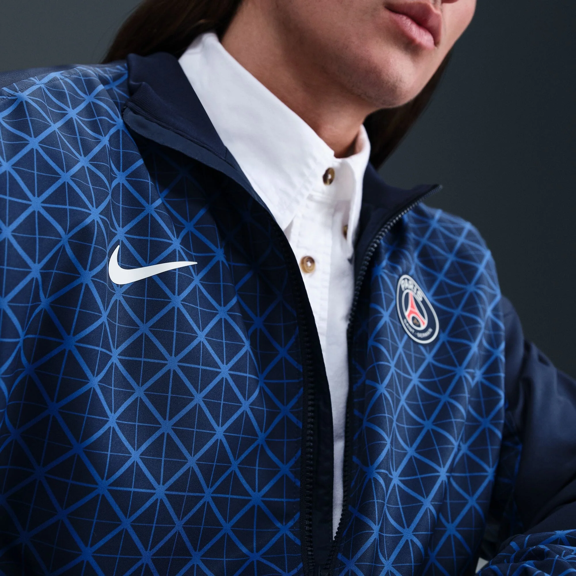 Paris Saint-Germain Strike Home Anthem Jacket (HJ6399-410) - Image 8