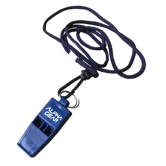 PEALESS WHISTLE WITH LANYARD - Image 2