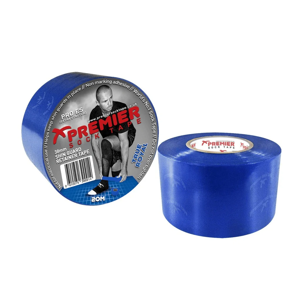 Extra Stretch Sock Tape 38mm x 20m - Royal Blue - Image 2