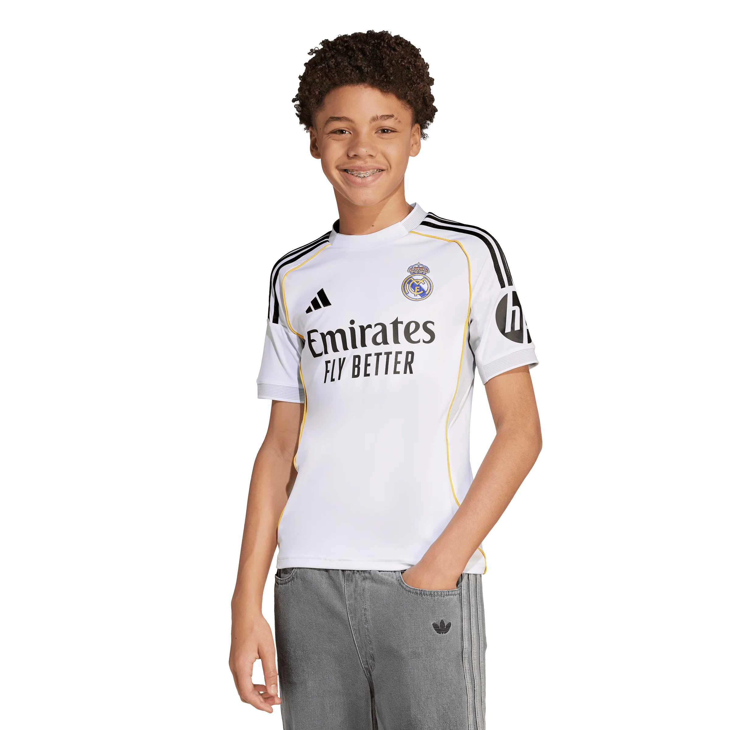 Real Madrid 25/26 Home Youth Jersey (JN8887) - Image 3