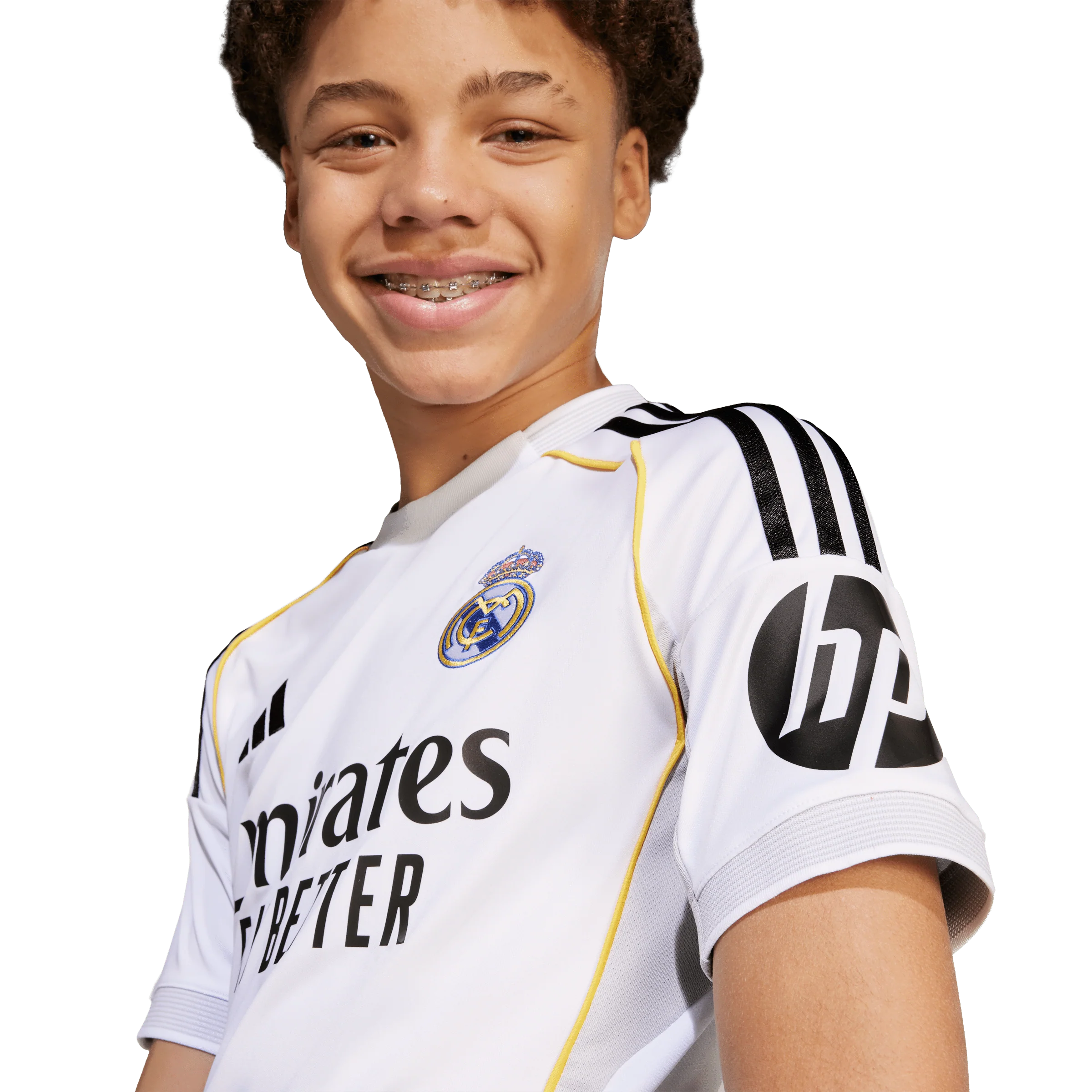 Real Madrid 25/26 Home Youth Jersey (JN8887) - Image 6