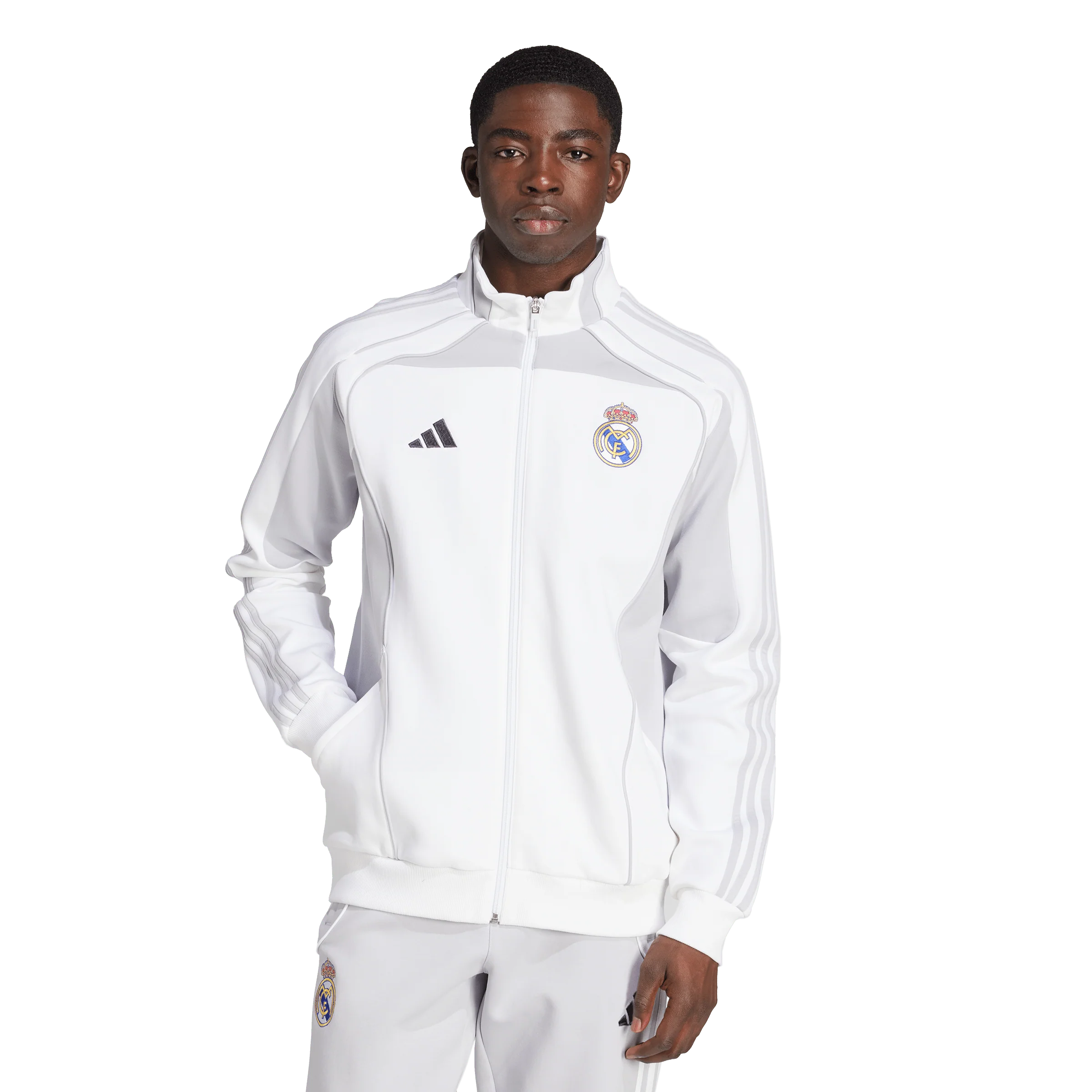 Real Madrid Urban Purist Doubleknit Track Top (JN3069) - Image 2