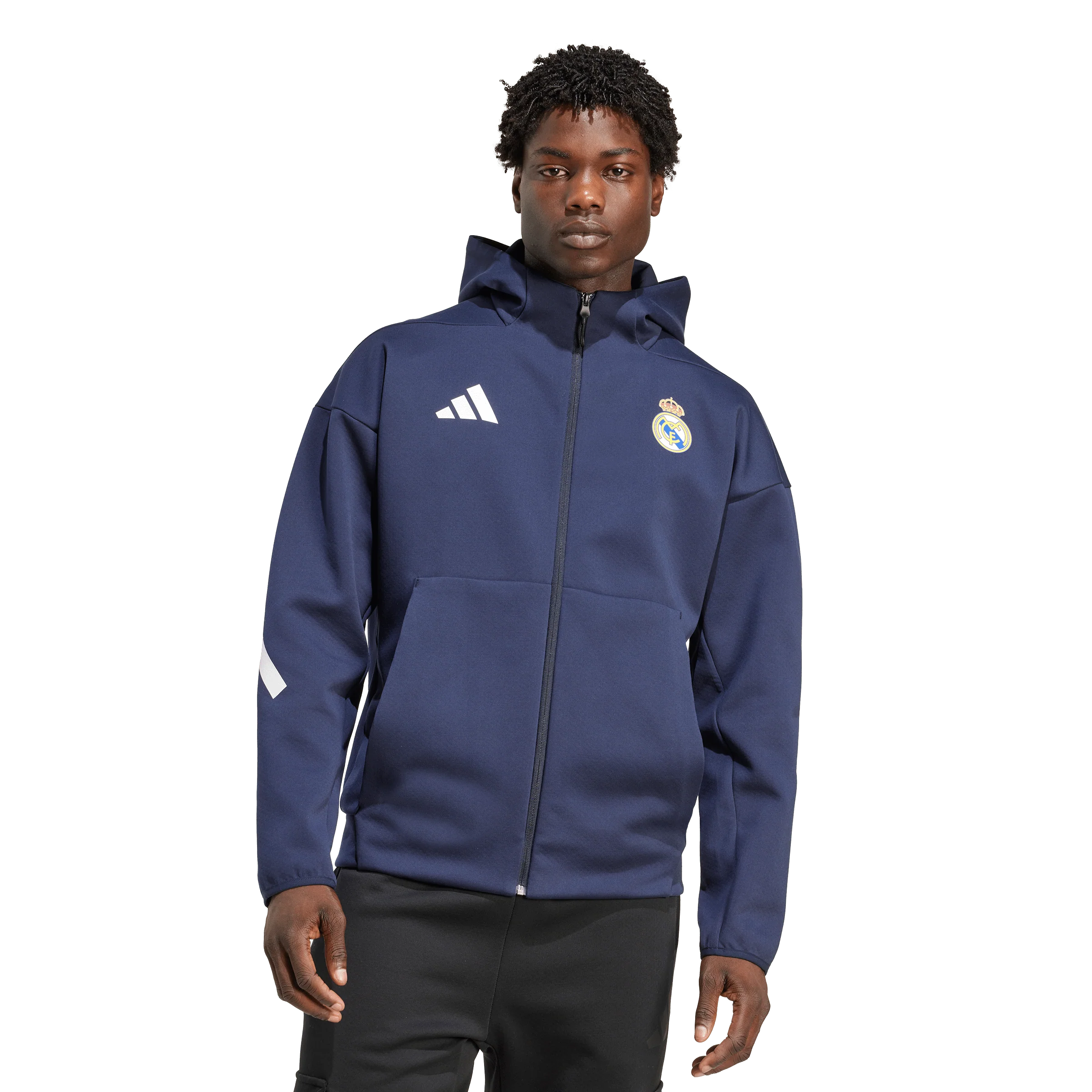 Real Madrid Z.N.E 25/26 Anthem Jacket (KC3739) - Image 2