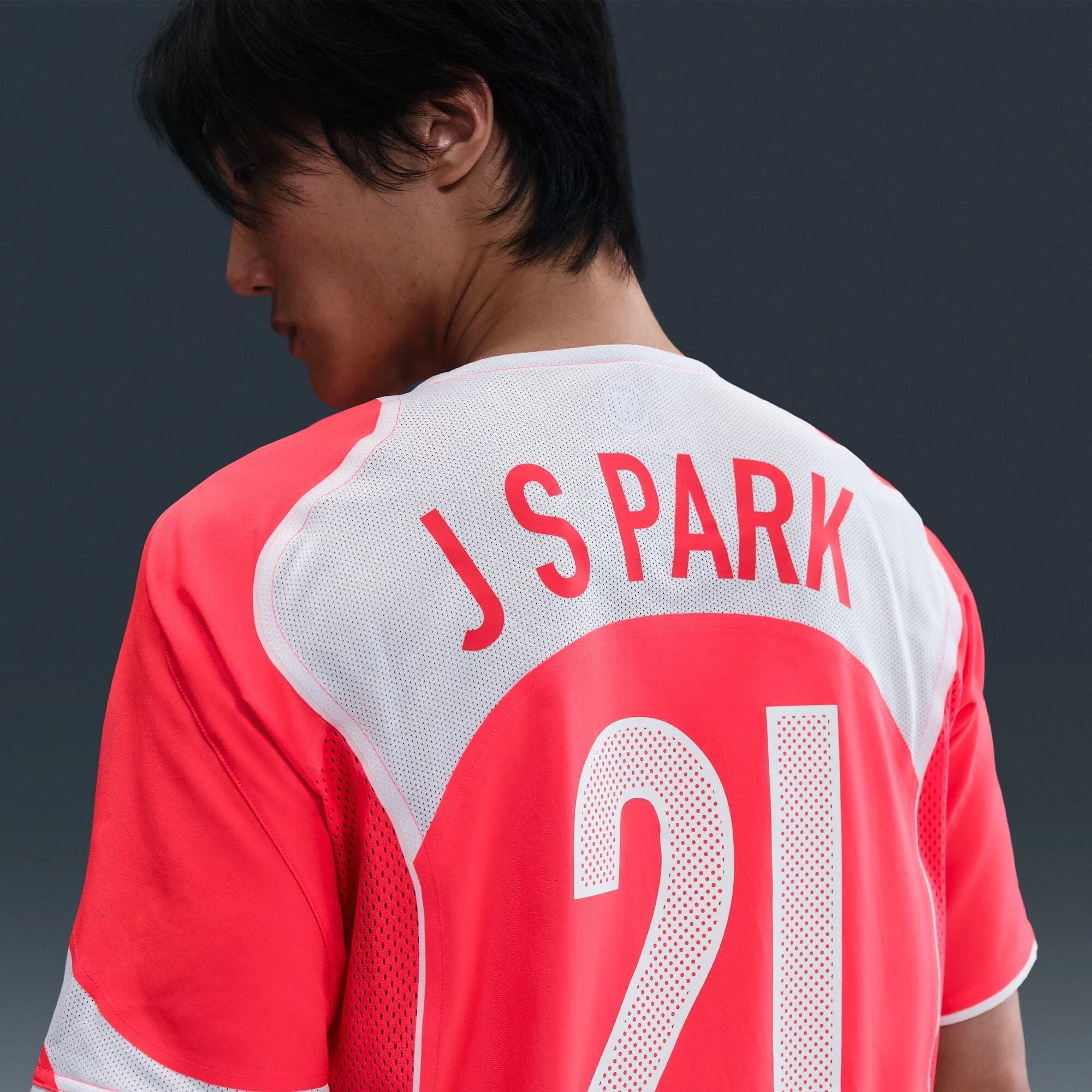 South Korea 2004 Total 90 Reissue Jersey #ParkJiSung21 (IF2943-679) - Image 7