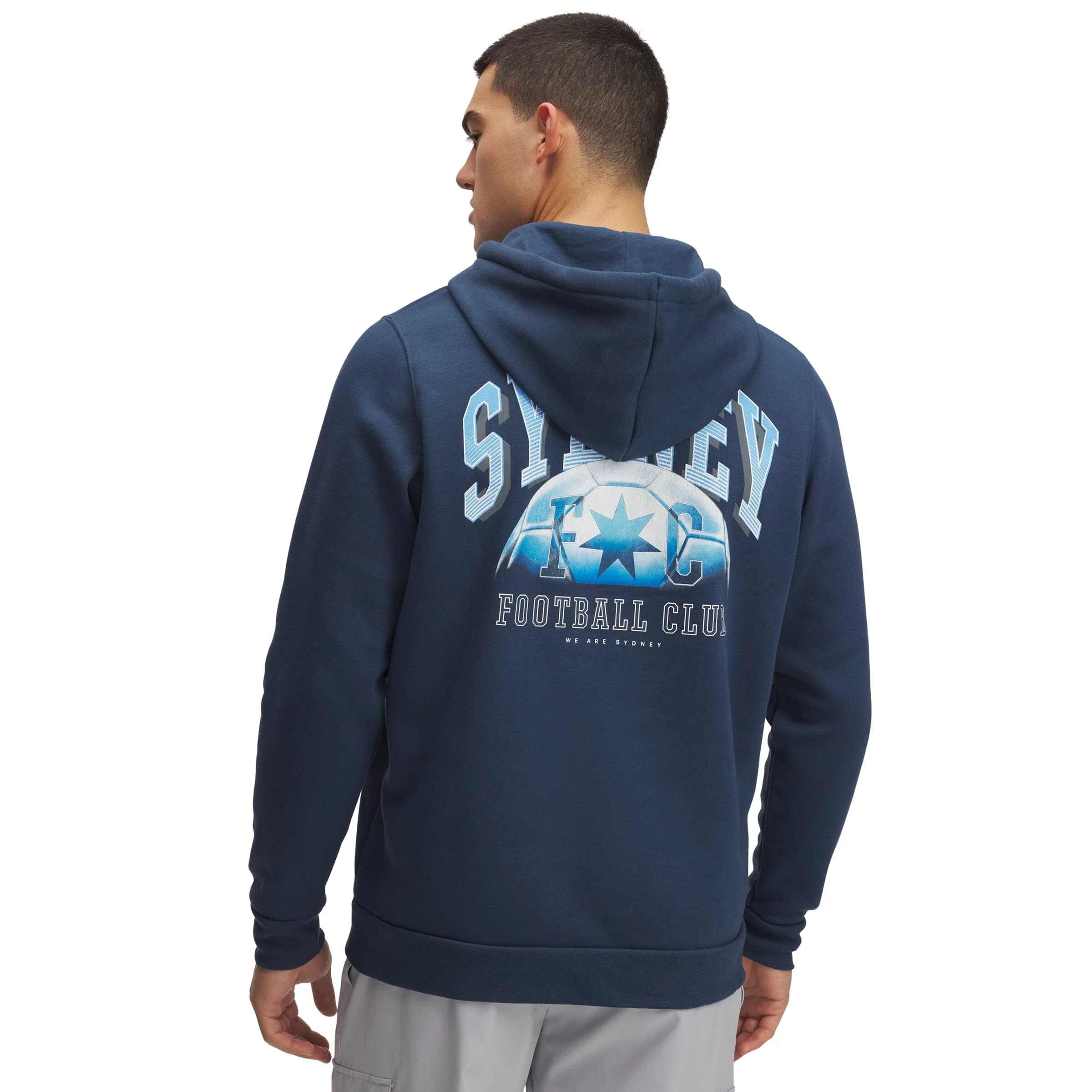 Sydney FC 25/26 Men's Fanwear Hoodie (6003909-466) - Image 2